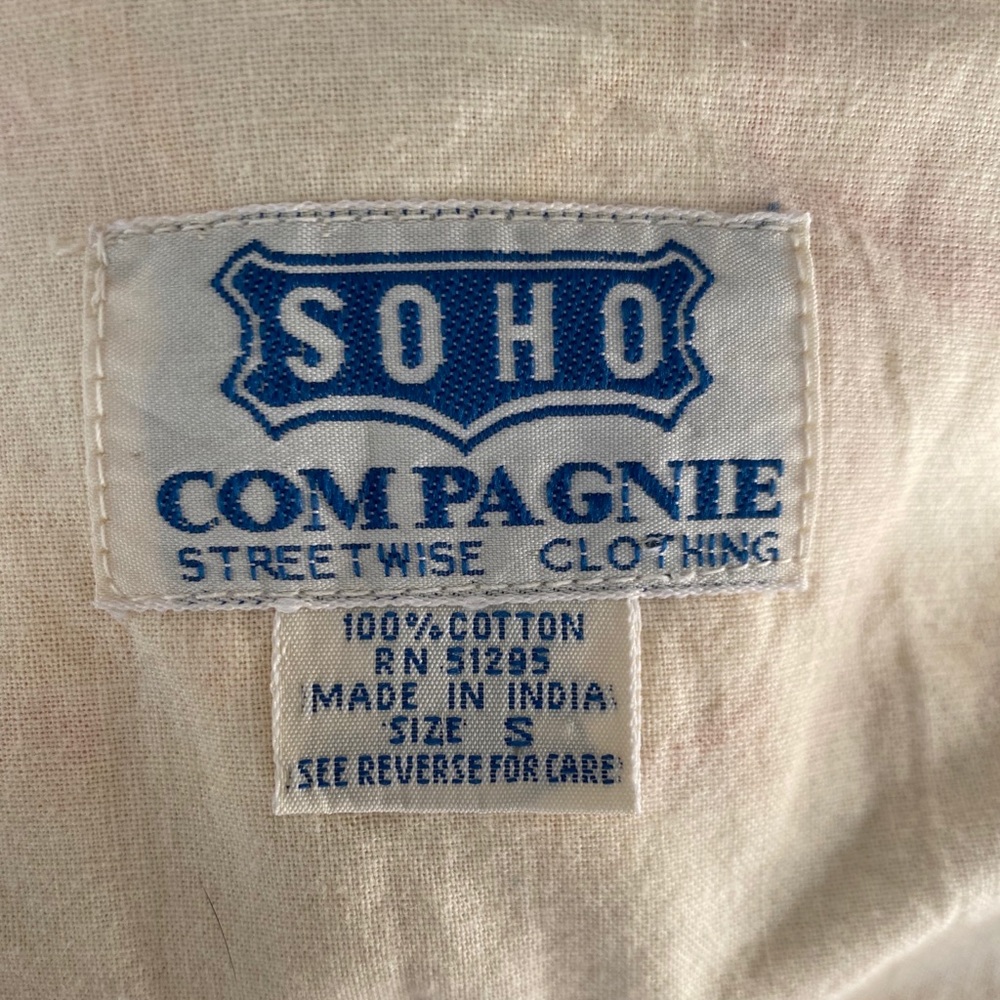 Elephant Patchwork Quilted Vest Vintage - image 7